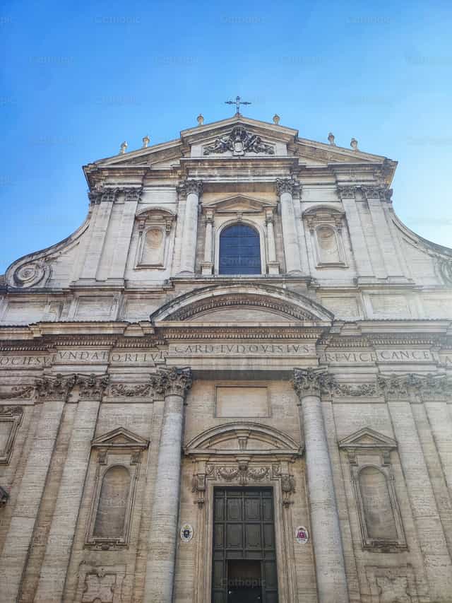 Iglesia de Il Gesu en Roma - Banco de imágenes católicas - Fotografía por Marius Jocys