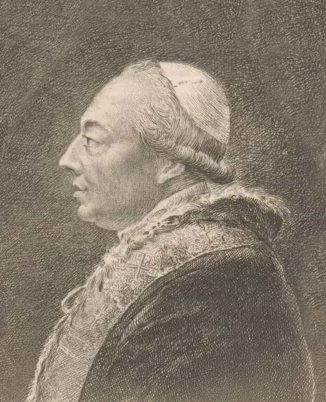VI. Piusz pápa portréja - Katolikus stockképek