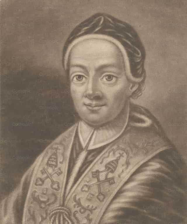 VI. Piusz pápa portréja - Katolikus stockképek