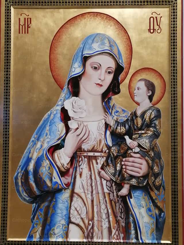 Santa María de La Antigua - Banco de imágenes católicas