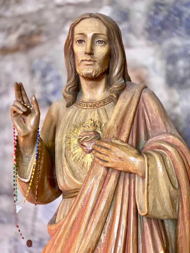 Cœur Sacré de Jésus - Images catholiques de stock