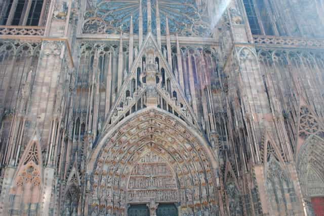 Gothic style church - Catholic stock images