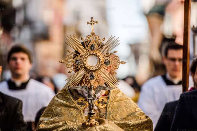 Corpus Christi Procession - Catholic stock images