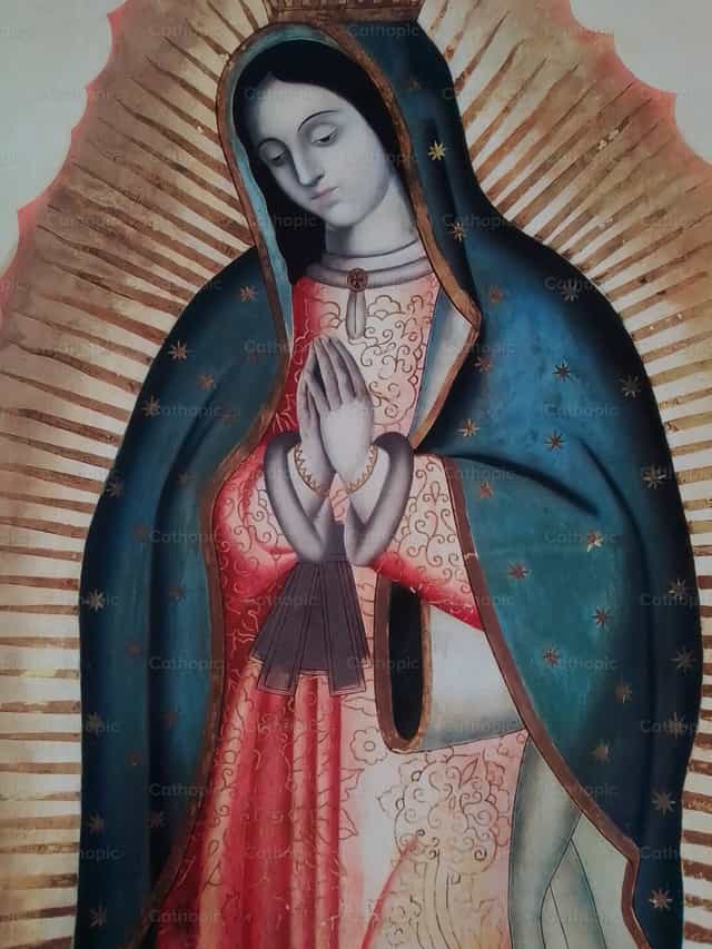 Virgin of Guadalupe - Catholic stock images