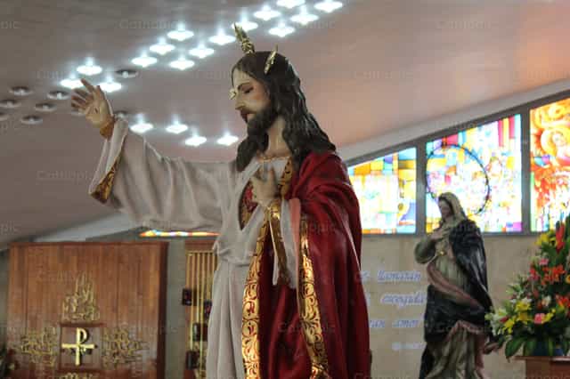 Sagrado Corazón e Inmaculado Corazón - Banco de imágenes católicas