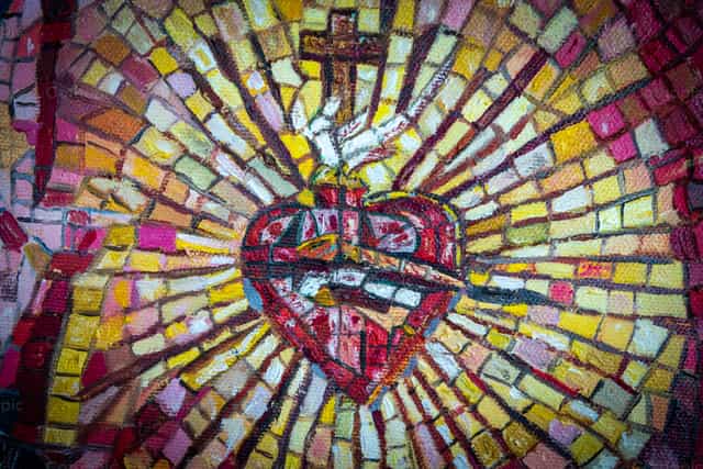 Sagrado corazon - Banco de imágenes católicas