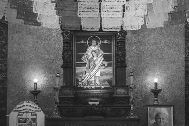 Dom Juana Diego - Katolickie zdjęcia stockowe