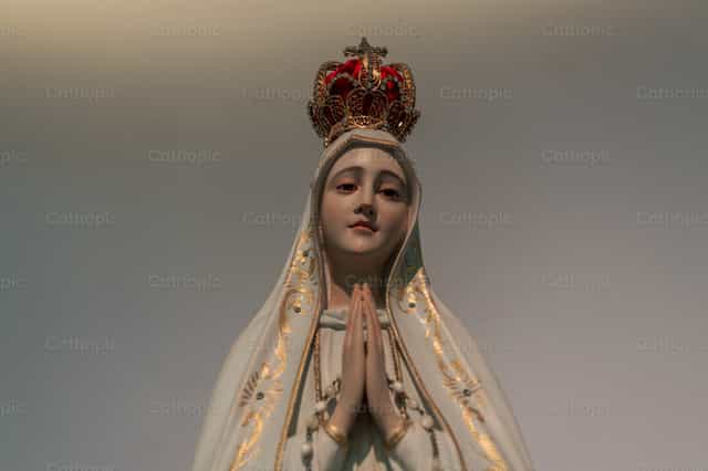 Regina del cielo - Immagini stock cattoliche