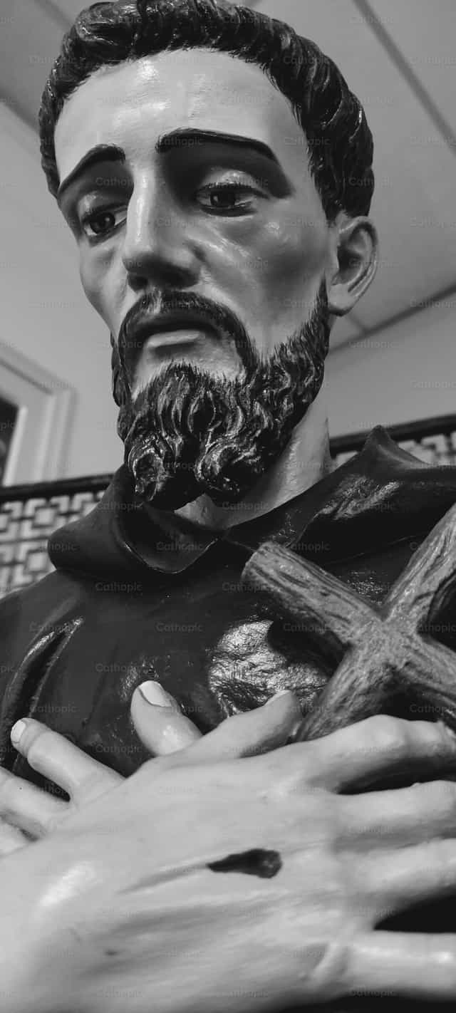 Saint François d’Assise - Images catholiques de stock