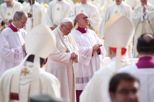 Papst Franziskus - Katholische Stockfotos