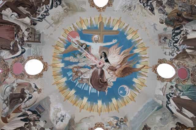 A Transverberação de Teresa de Jesus - Imagens católicas de stock - Foto de Hugo Gonzalez
