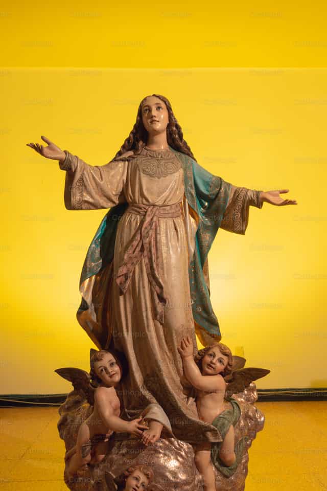 Assumption of Mary - Catholic stock images