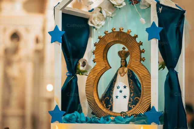 Our Lady of Suyapa - Catholic stock images - Photo by Coffee With Damian