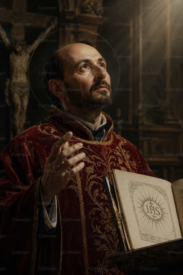 Saint Ignace de Loyola - Images catholiques de stock - Photo de Irene Maciá Doménech