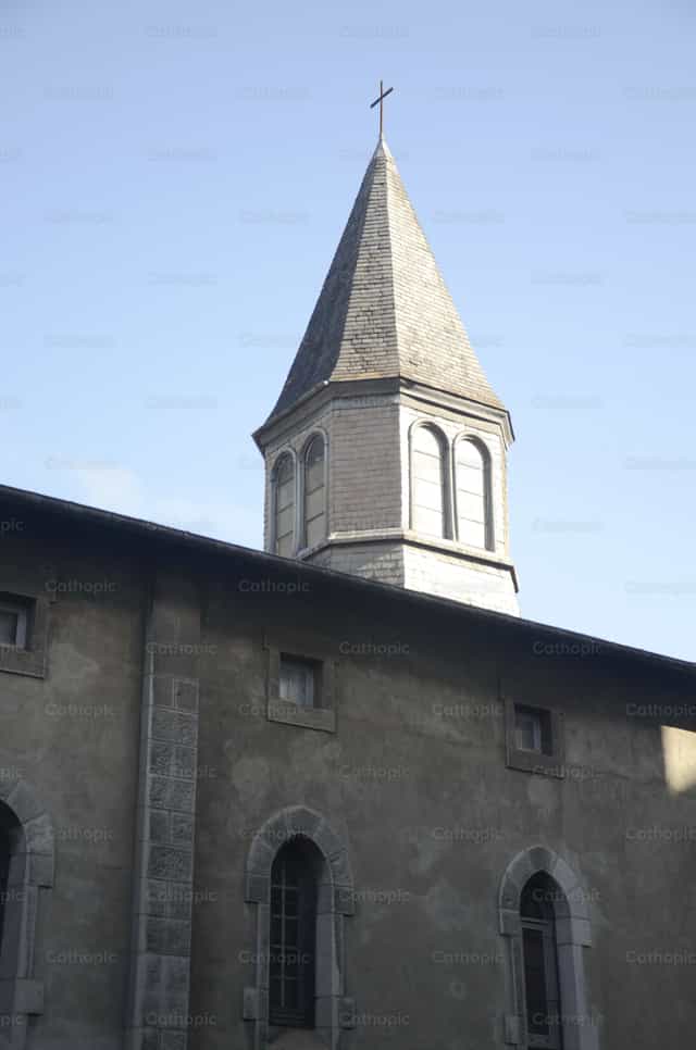 Poor Clare Monastery - Catholic stock images