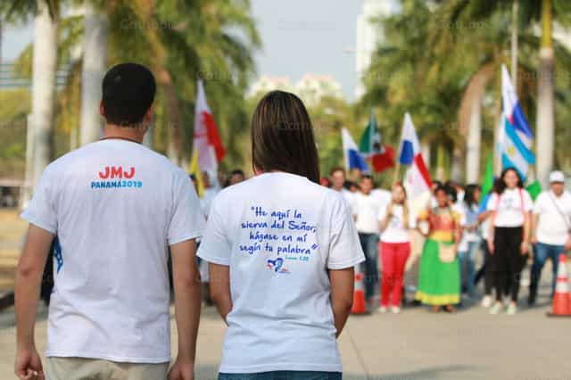 Recogida JMJ Panama 2019 - Banco de imágenes católicas