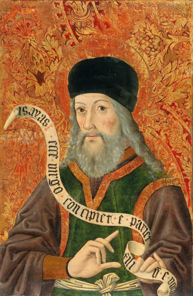 Izajás próféta - Katolikus stockképek - Fotó: Restored Christian Art
