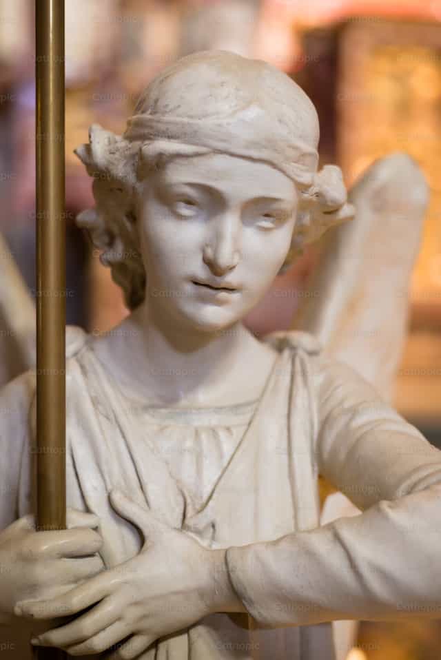 Anghel - Mga Catholic stock image