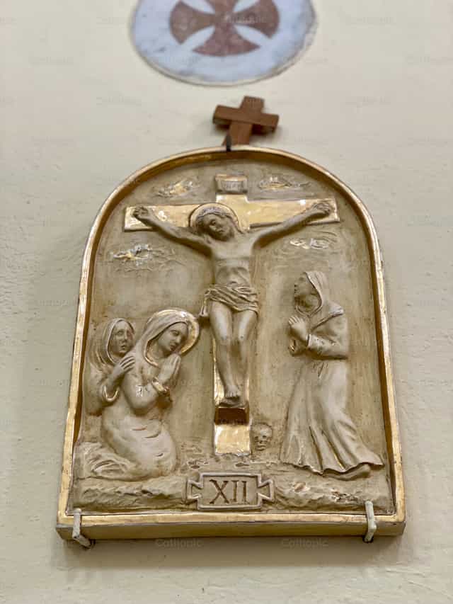 Crucifixion de Jésus - Images catholiques de stock