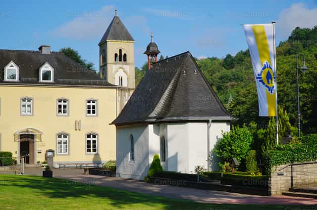 Sanctuaire original à Schoenstatt - Images catholiques de stock