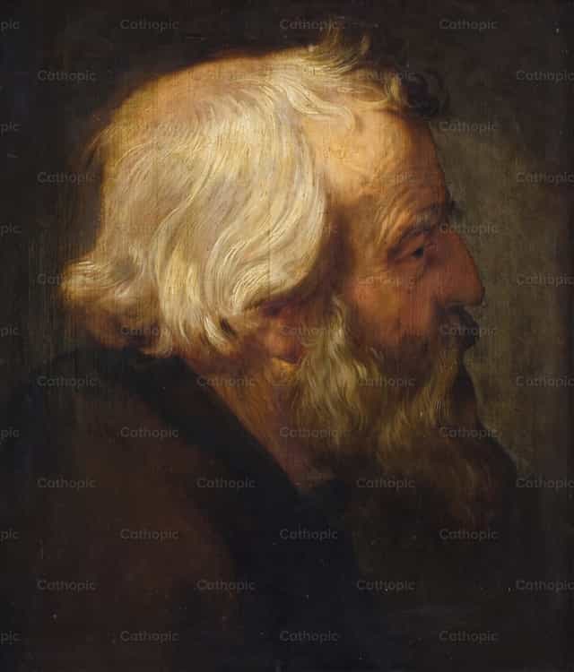 Apostoł Piotr - Katolickie zdjęcia stockowe - Zdjęcie: Restored Christian Art