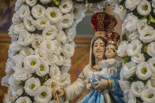 Unsere Liebe Frau von Bethlehem - Katholische Stockfotos
