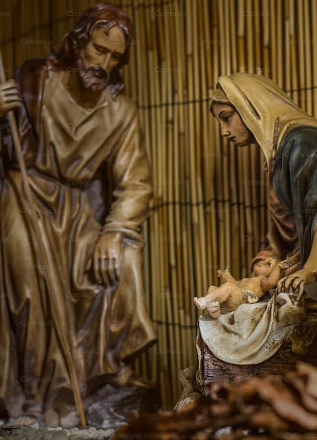 Jesús, María y José - Banco de imágenes católicas