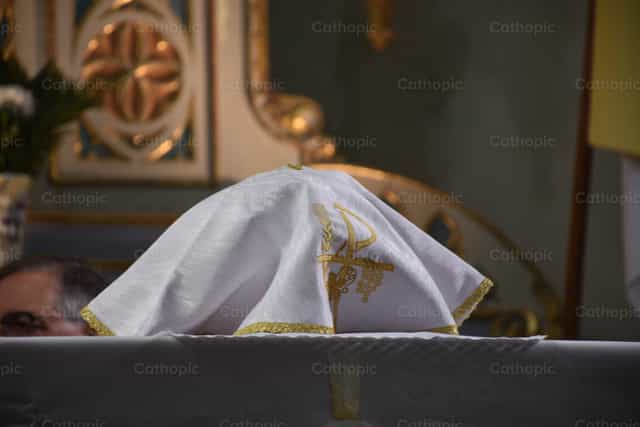 Biyernes Santo - Mga Catholic stock image