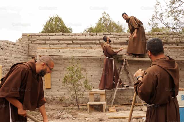 Working for The Kingdom - Catholic stock images