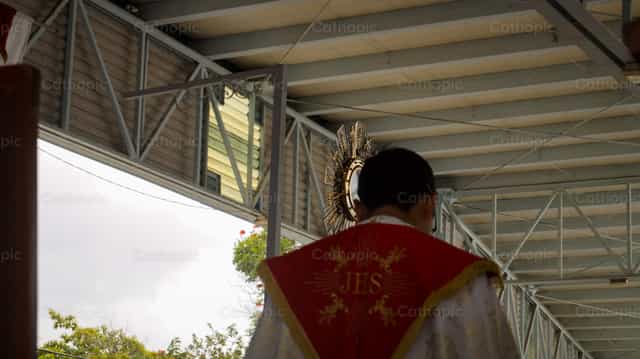 Pagpapalain tayo ng Panginoon - Mga Catholic stock image
