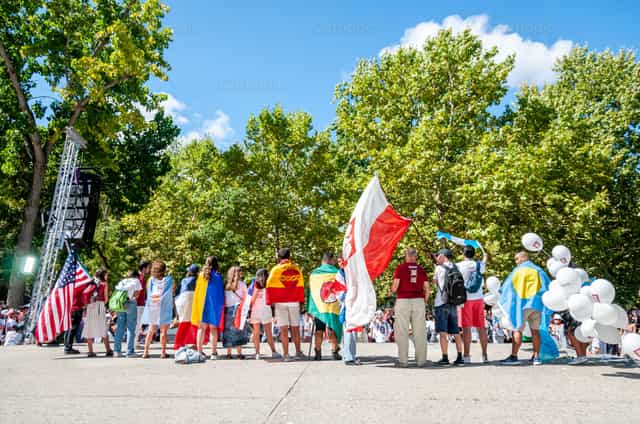 Jornada Mundial de la Juventud - Banco de imágenes católicas - Fotografía por Nicolás Núñez LC