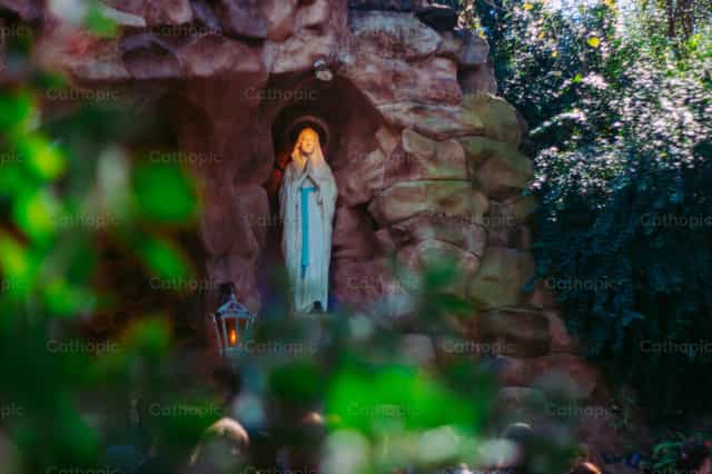 María siempre Virgen - Banco de imágenes católicas - Fotografía por Amor Santo