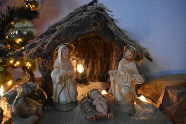 Sainte Famille - Images catholiques de stock