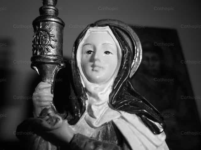 Holy nun - Catholic stock images