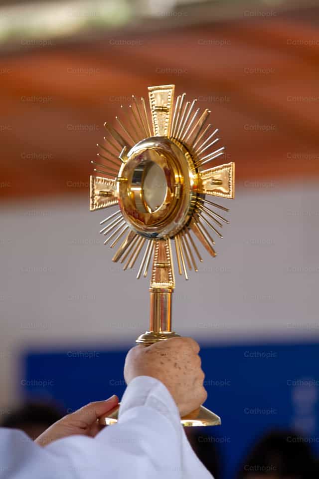 Santíssimo Sacramento - Imagens católicas de stock