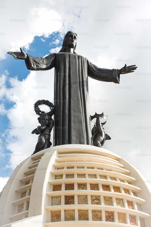 Hari ng mga Hari si Kristo - Mga Catholic stock image