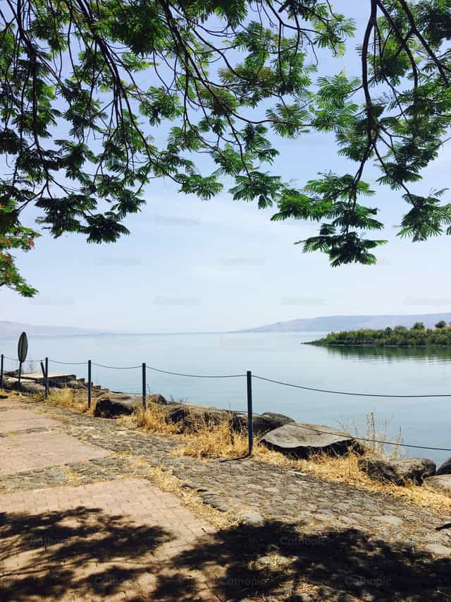 Sea of Galilee - Catholic stock images