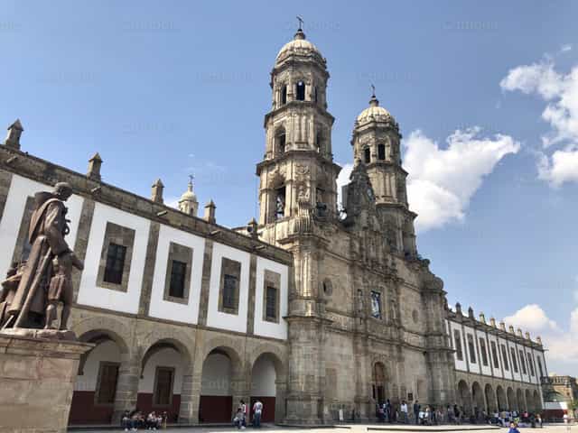 Basílica de Zapopan - Imagens católicas de stock