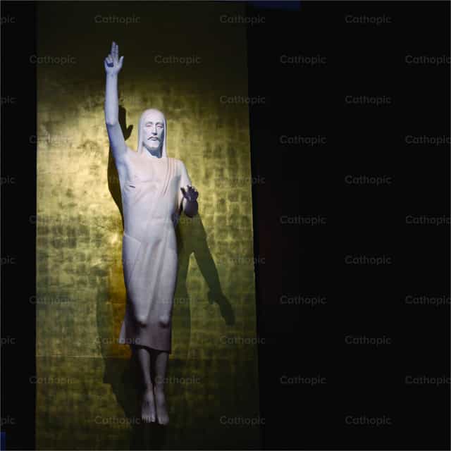 Cristo Ressuscitado - Imagens católicas de stock