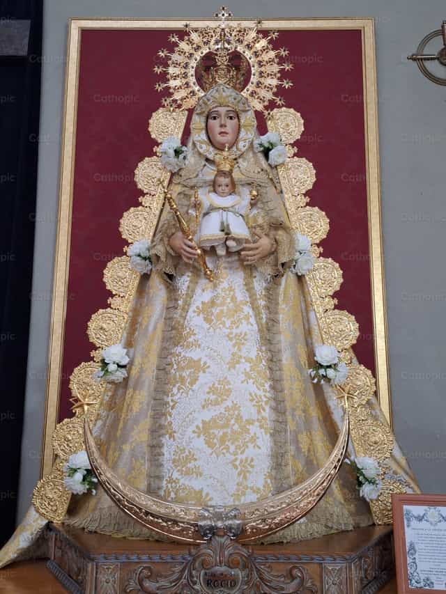 Virgen Del Rocío - Banco de imágenes católicas - Fotografía por Irene Maciá Doménech