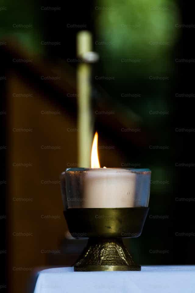 Liwanag ni Kristo - Mga Catholic stock image