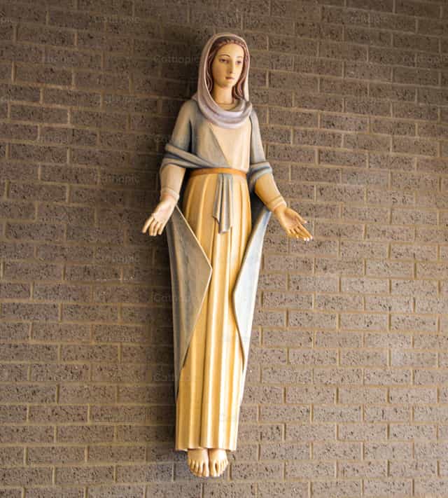 Ang Mahal na Birheng Maria - Mga Catholic stock image
