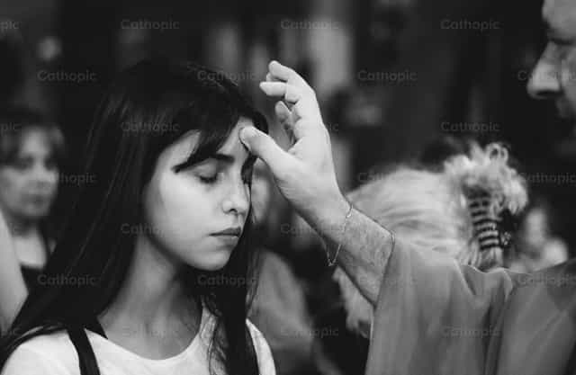 Ash Wednesday - Catholic stock images