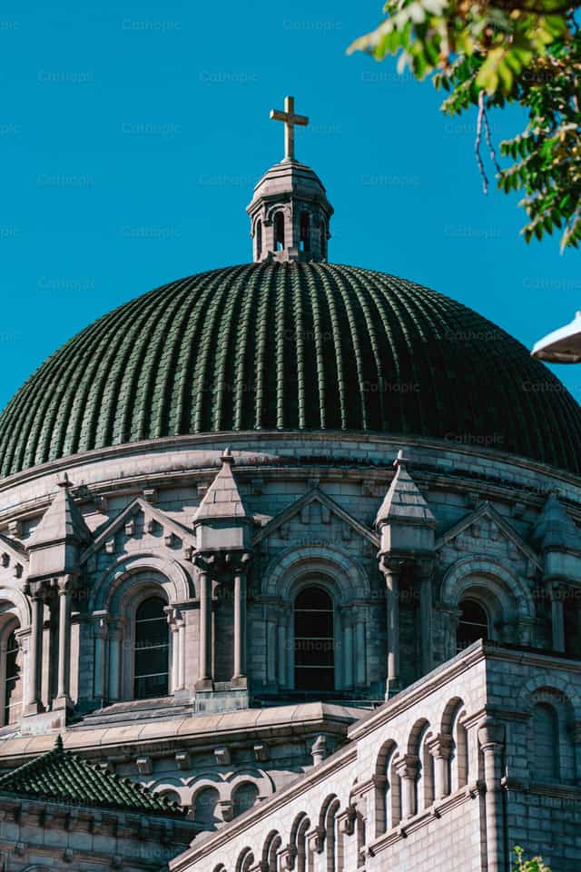 Cúpula de Catedral Basílica de San Luis, Missouri - Banco de imágenes católicas
