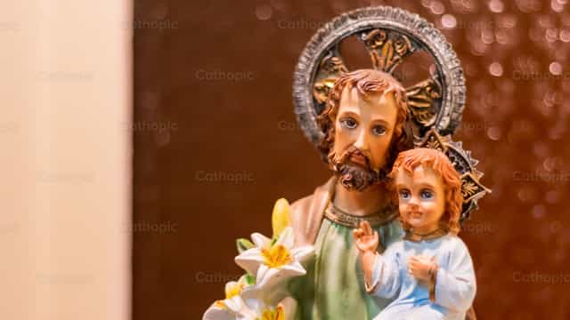 Saint Joseph - Catholic stock images