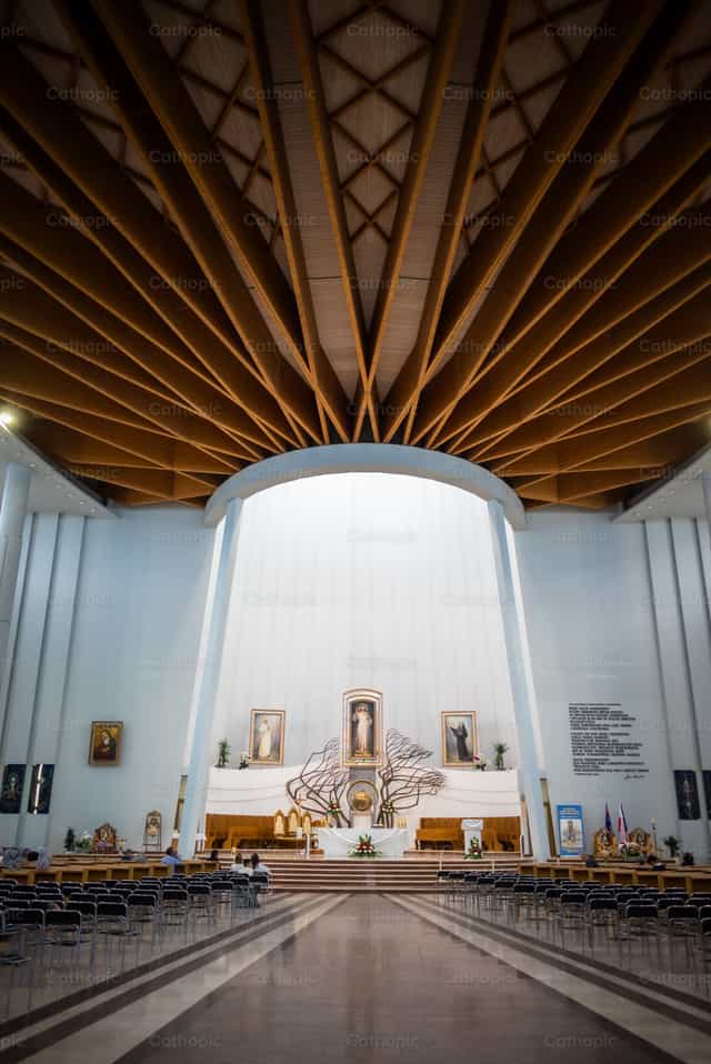 Santuario de la Divina Misericordia - Banco de imágenes católicas - Fotografía por Vytautas Markūnas SDB