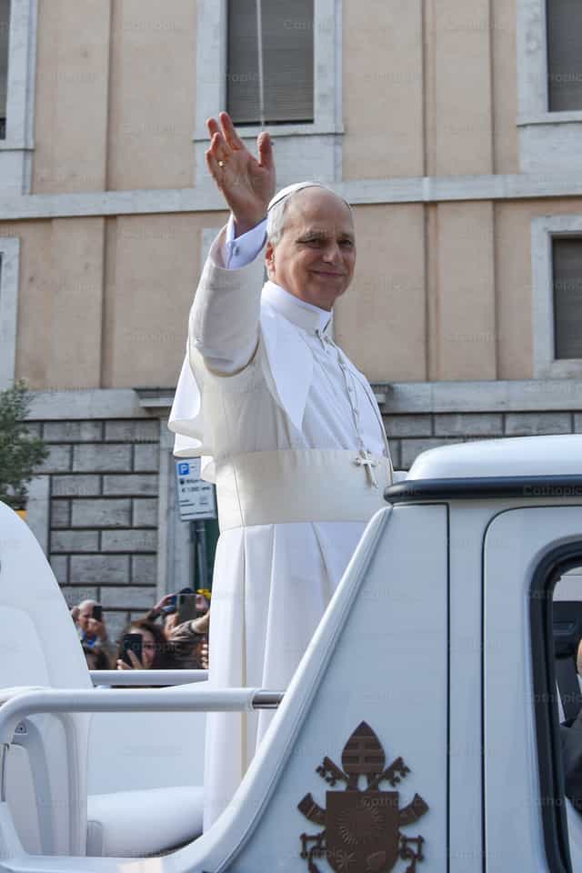 Pope Leo XIV - Catholic stock images - Photo by Cristian Gutiérrez, LC