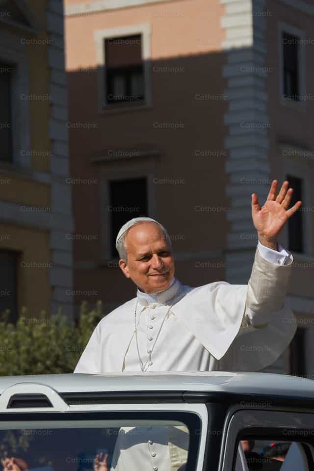 Santo Padre León XIV - Banco de imágenes católicas - Fotografía por Cristian Gutiérrez, LC