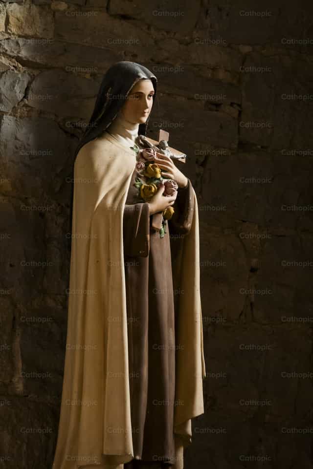 St. Therese of Lisieux - Catholic stock images - Photo by Joan Sutter