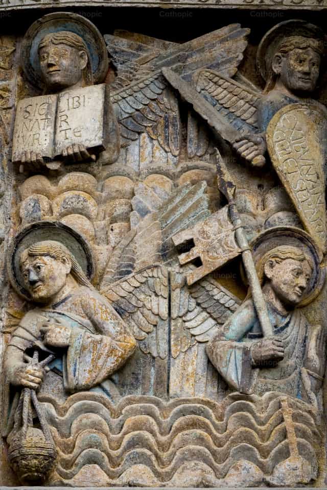 Anjos no Paraíso - Imagens católicas de stock - Foto de Joan Sutter
